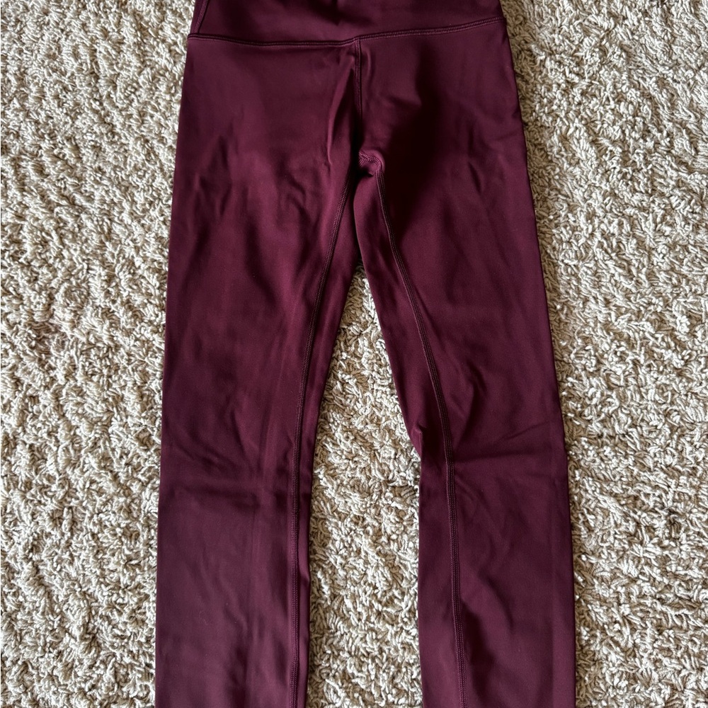Lululemon Athletica Purple Leggings Slim Fit